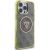 Guess IML 4G Glitter and Triangle Logo MagSafe Защитный чехол для Apple iPhone 16 Pro