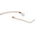 Zelta ķēdīte Dubultais rombs 2.5 mm, dimantu apstrādājums #1400042(Au-R), Sarkanais Zelts 585°, garums: 45 cm, 4.13 gr.