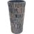 Plant holder WICKER D28xH50cm, grey