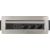 Brennenstuhl Indesk-Power retractable power strip 3-way (silver/black, 2 meters, 2x USB)