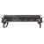 Brennenstuhl Indesk-Power retractable power strip 3-way (silver/black, 2 meters, 2x USB)