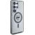 Karl Lagerfeld Button Choupette Head Printed Logo MagSafe Aizsargapvalks Priekš Samsung Galaxy S25 Ultra