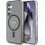 Guess Glitter Circle Classic Logo MagSafe Чехол для Samsung Galaxy S25