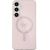 Guess Glitter Circle Classic Logo MagSafe Чехол для Samsung Galaxy S25