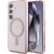 Guess Glitter Circle Classic Logo MagSafe Чехол для Samsung Galaxy S25
