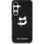 Karl Lagerfeld Leather Monogram Pin Logo Choupette Head Aizsargapvalks Priekš Samsung Galaxy S25 Plus