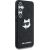 Karl Lagerfeld Leather Monogram Pin Logo Choupette Head Aizsargapvalks Priekš Samsung Galaxy S25 Plus