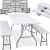 Стол складной с 2 ​​скамейками Springos GF0099 180 x 74 x 74 см