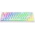 Klaviatūra Savio Wireless Mechanical Phenix White 75% Outemu Yellow Pro Pudding
