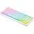 Klaviatūra Savio Wireless Mechanical Phenix White 75% Outemu Yellow Pro Pudding