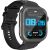 Blackview W30, 1.91 inch Display, 320*380 pixel, 300mAh battery, 100+ Workout Modes, 10-meter Water-resistance, Heart Rate & Blood Oxygen Monitor, Up To 5-7 Days of Battery Life, 128MB Flash, Black