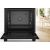 Bosch Serie 4 HBA534ES3 oven 71 L 3400 W Black, Stainless steel