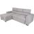 Corner sofa bed ODELIA LC, grey