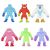 Elastīgo figūriņu komplekts 6 gb. 8 cm Stretchapalz Monster Series CB47718