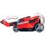 Einhell Professional cordless lawnmower RASARRO 36/40, 36Volt (2x18V) (red/black, 2x Li-ion battery 4.0Ah)