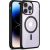 Fusion MagSafe Matt силиконовый чехол для Apple iPhone 15 Pro черный