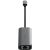 SATECHI 4-in-1 USB-C Hub with 2.5 Gigabit Ethernet - Space Gray