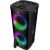 Portable speaker SVEN PS-950, black, power output 2x80W (RMS), TWS, Bluetooth, IPx4, FM, USB, microSD, LED-display, lithium battery