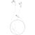 Baseus Encok CZ20 Headset Wired In-ear Calls/Music USB Type-C White