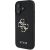 Guess PU Grained 4G Metal Logo Case Aizsargapvalks priekš Apple iPhone 16