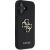 Guess PU Grained 4G Metal Logo Case Aizsargapvalks priekš Apple iPhone 16