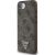Guess PU 4G Strass Triangle Metal Logo Case Aizsargapvalks priekš Apple iPhone 16e