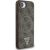 Guess PU 4G Strass Triangle Metal Logo Case Aizsargapvalks priekš Apple iPhone 16e