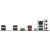 Mainboard GIGABYTE AMD B550 SAM4 ATX Memory DDR4 Memory slots 4 4xPCI-Express 3.0 1x 1xPCI-Express 4.0 16x 2xM.2 1xHDMI 4xUSB 2.0 1xUSB 3.2 type B 2xUSB 3.2 1xUSB-C 1xRJ45 3xAudio port B550EAGLE1.0