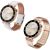 Išmanusis laikrodis su lietuvišku meniu Garett Rose Gold Solid steel