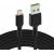 Kabelis Green Cell Ultra Charge Micro USB Male - USB-A Male with Orange LED Diode 2m