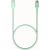 Kabelis Green Cell PowerStream USB Type-C Male - USB Type-C Male 100W Mint Green 1.2m