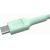 Kabelis Green Cell PowerStream USB Type-C Male - USB Type-C Male 100W Mint Green 1.2m