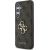 Guess PU 4G Metal Logo Case Aizsargapvalks priekš Samsung Galaxy S24 FE