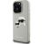 Karl Lagerfeld 3D Rubber Double Heads Case Чехол для Apple iPhone 16 Pro Max