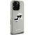 Karl Lagerfeld 3D Rubber Double Heads Case Чехол для Apple iPhone 16 Pro Max