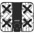 HoverAir X1 Drone - Combo Plus Retail - Black