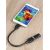 Hama 00173892 USB 2.0 Adapter Cable, OTG micro B plug - A socket 15cm black