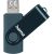 Hama 00182464 Rotate 64GB USB 3.0 petrol blue