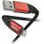 Hama 00201538 Extreme Charging Cable USB-A - Lightning 1.5m Nylon black/red
