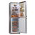 Snaige Refrigerator RF35SM-P1CB223 Free standing, Combi, Height 194.5 cm, A++,   net capacity 191 L, Freezer net capacity 119 L, 41 dB, Stainless steel