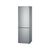 Bosch Refrigerator KGE36BI40 Free standing, Combi, Height 186 cm, A+++,   net capacity 215 L, Freezer net capacity 89 L, 38 dB, Stainless steel