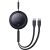 Kabel USB-C 2W1 Baseus Bright Mirror, C+C / 100W / 1m (czarny)