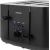 Petra PT5565MBLKVDE 4-Slice Toaster