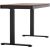 ACTIVEJET desk with electric height adjustment 140x70 ET119W-C black/walnut