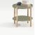 Side table NORAH 50x50xH55cm, green