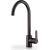 Kitchen tap Pyramis black matte