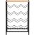 Wine rack HANNES 48x24xH70cm, rustic melamine
