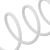 Baseus Gem USB to IP 2.4A fast charging cable 1 m White