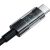 Baseus Gem USB A to USB C fast charging cable 1 m 100 W Black