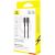 Baseus Dura Type C fast charging cable for iP 20 W 2 m Black, Red